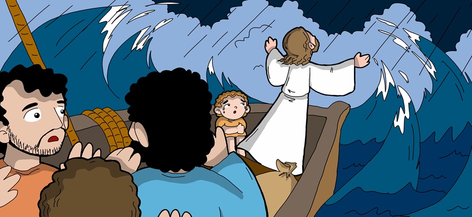 Jesus acalma a tempestade: devemos ter fé e não desesperar diante das dificuldades